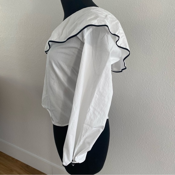 DVF One Shoulder Blouse - Picture 2 of 6